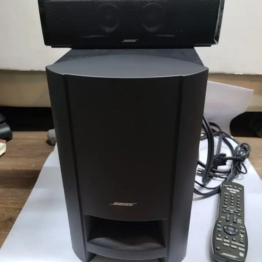 Bose CineMate 15 강한 사운드 홈 시어터 시스템