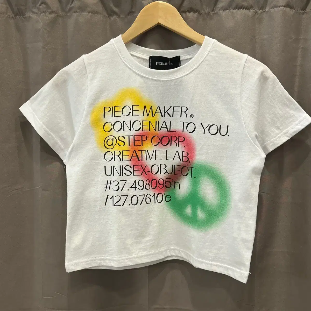 Peacemaker Peace Love Crop T-Shirt Short Sleeve