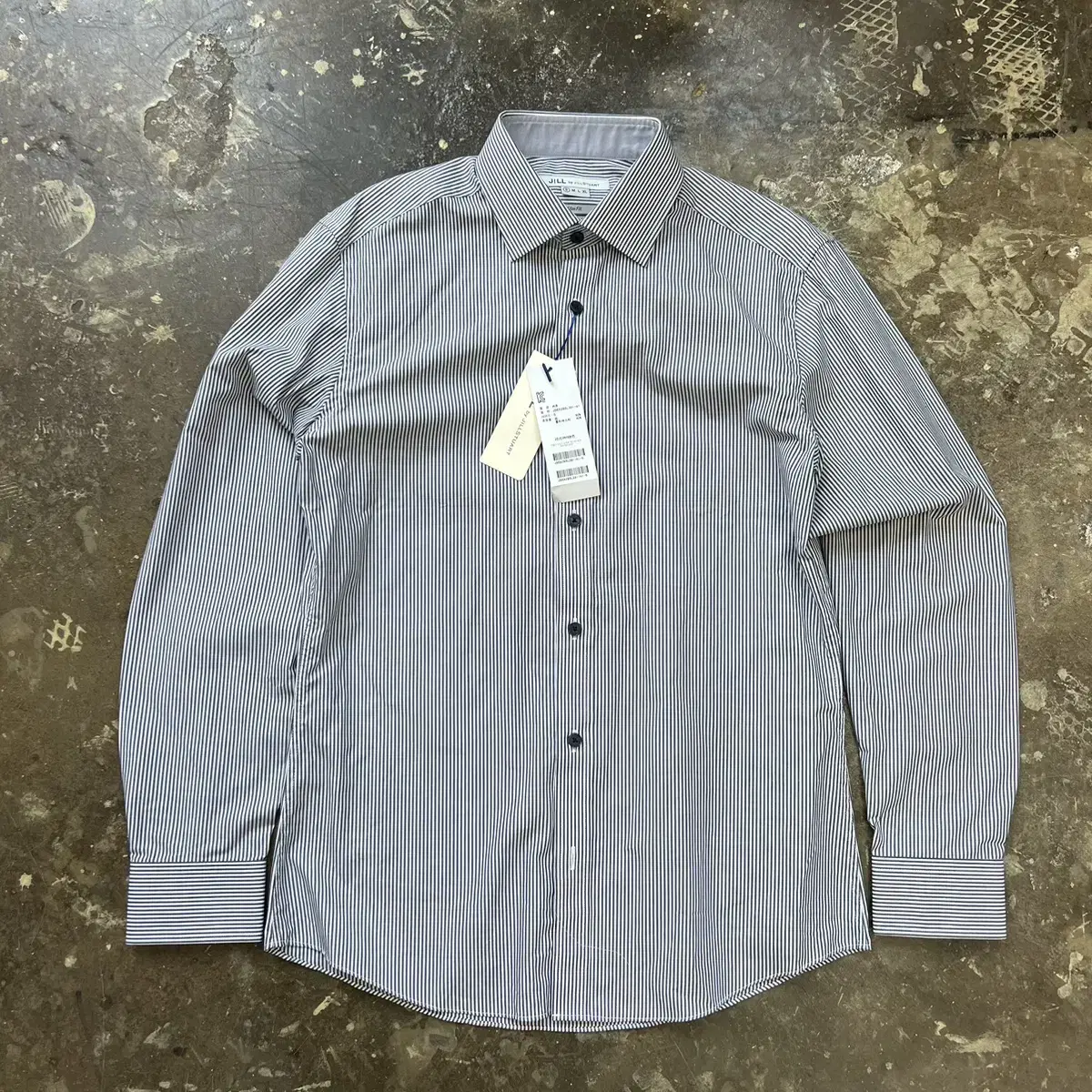 95) New Product JILL STUART Striped Shirt Men's