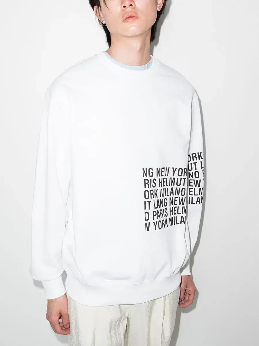 [New] Helmut Lang Box Logo Sweatshirt