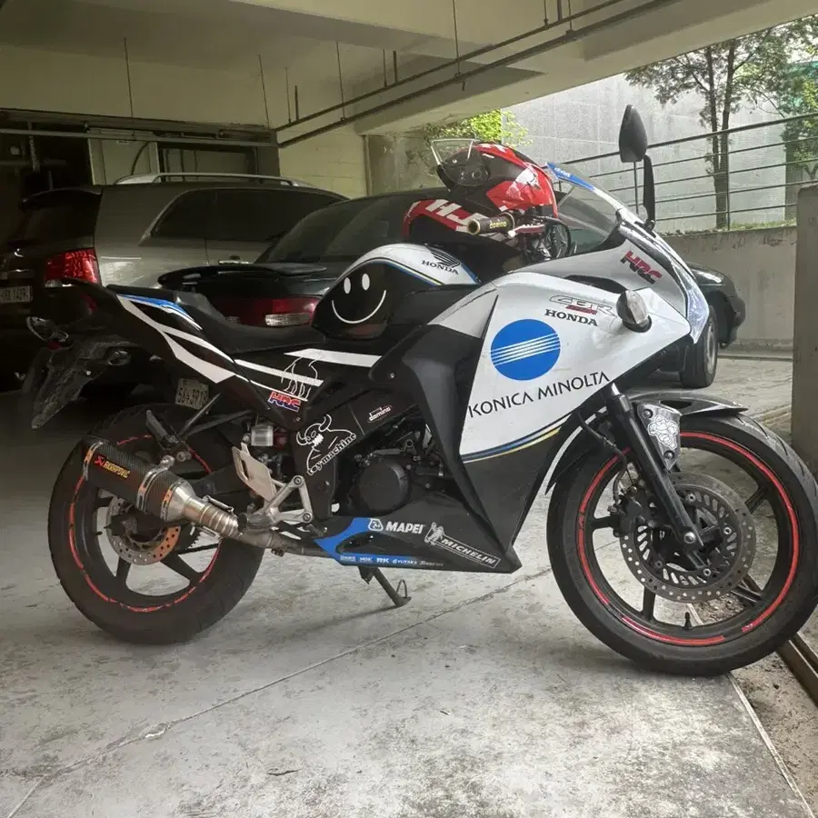 Cbr125 미놀타카울 15년식 상태 최상