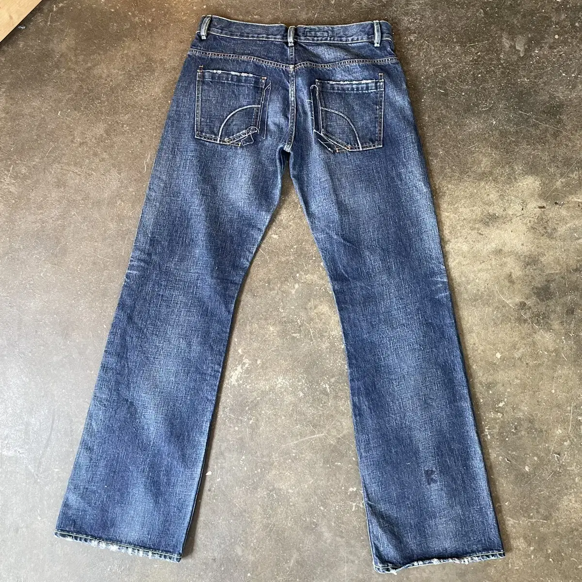 US KUNNA denim boots cut