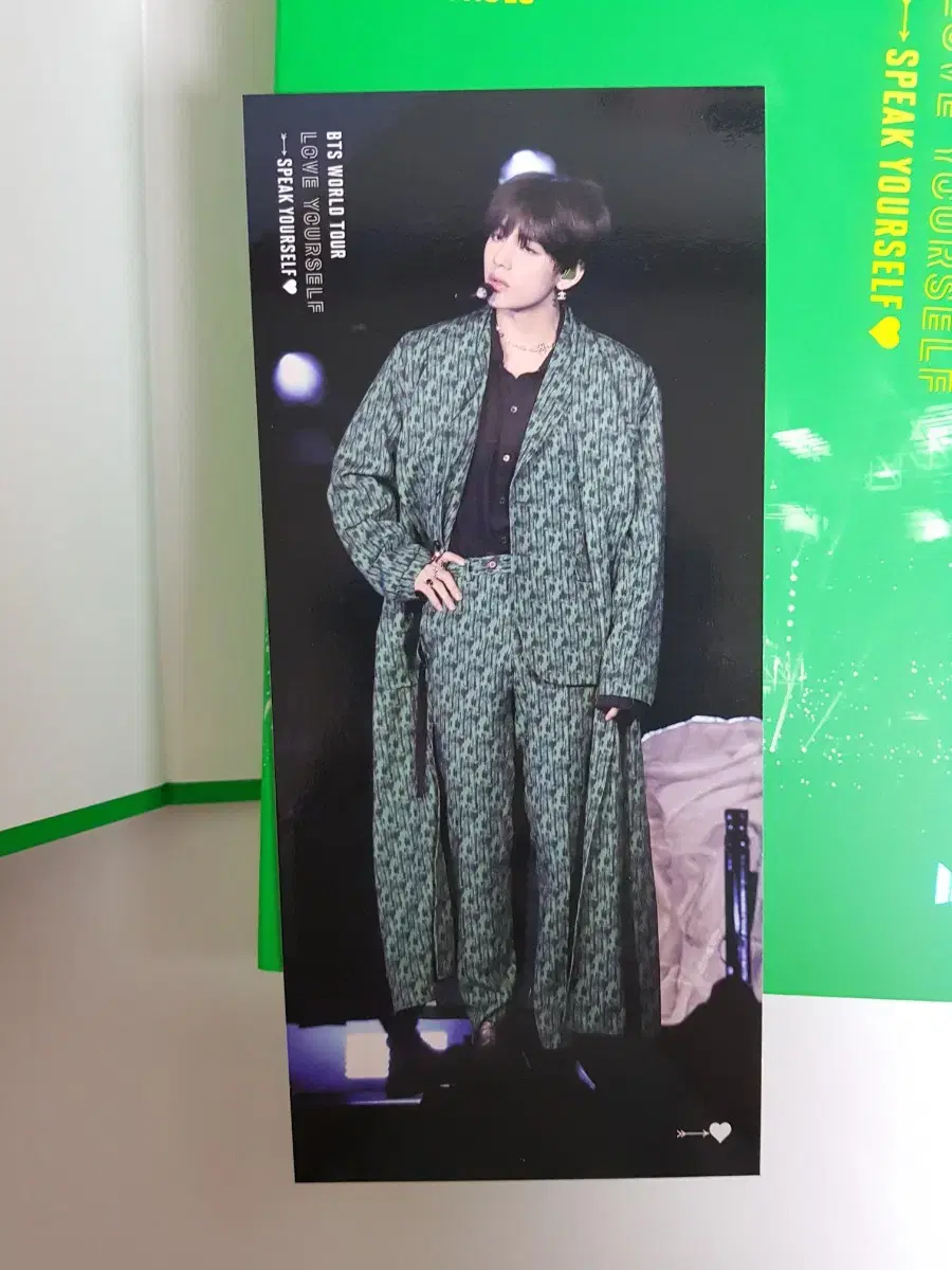 방탄소년단 상파울로 콘서트 dvd 뷔태형 북마크세트