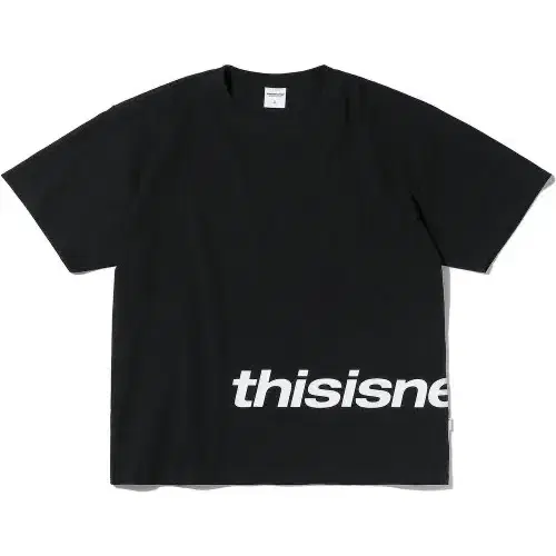 디스이즈네버댓 HSP logo tee black