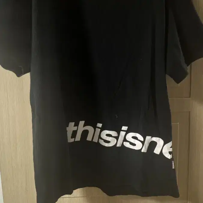 디스이즈네버댓 HSP logo tee black