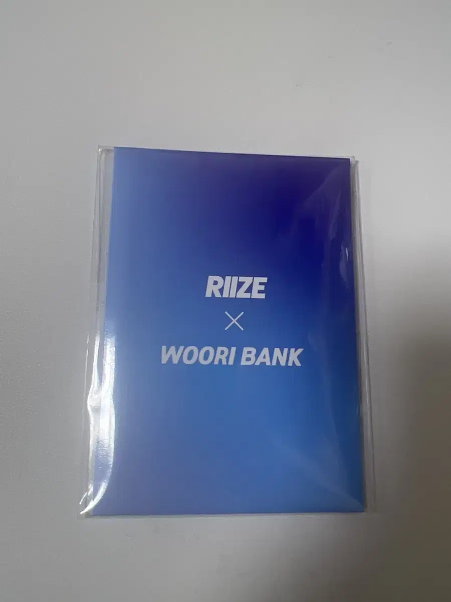 Rize Woori Bank Tintin Event photocard unsealed