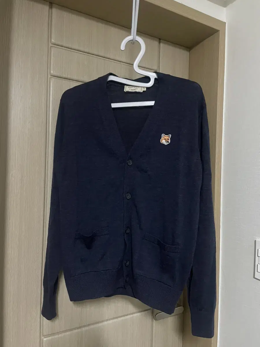 Maison Kitsune Cardigan Dark Navy XS