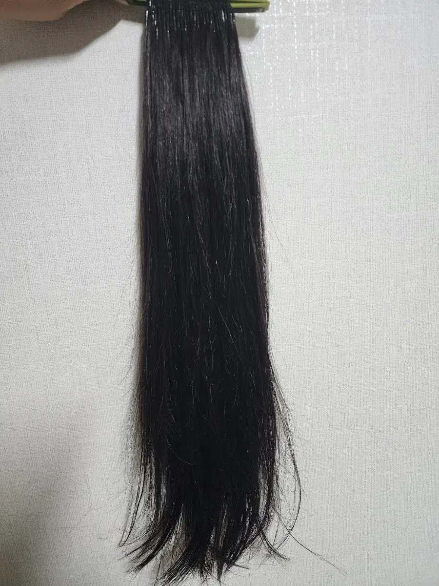 Bonding hair 18-inch black hair 120 u-tip