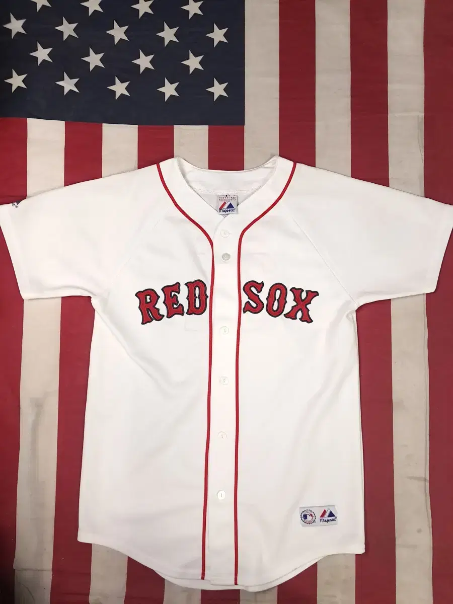 Brand New 90's Original USA Made Majestic Red Sox Ortiz Jersey