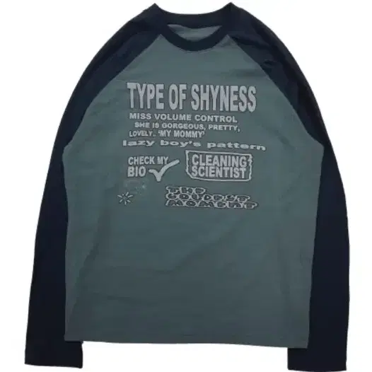 더콜디스트모먼트TCM type raglan long sleeve