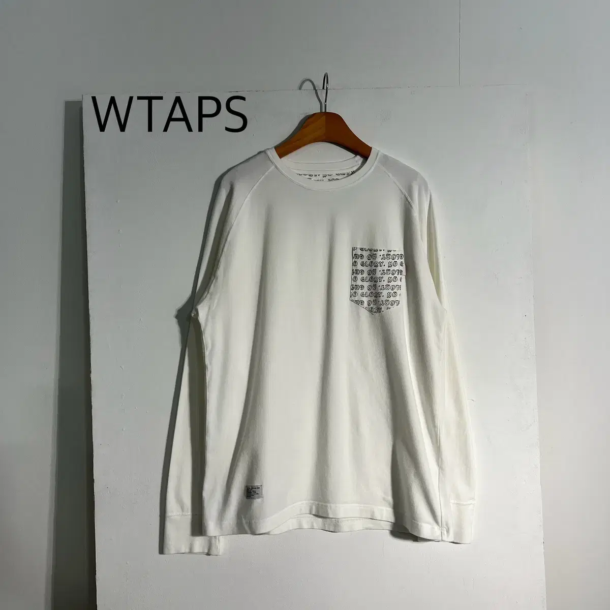 Wtaps 더블탭스 긴팔티셔츠 m