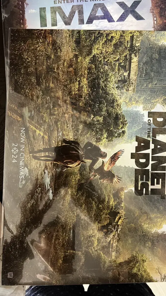 Planet of the Apes Original poster unsealed