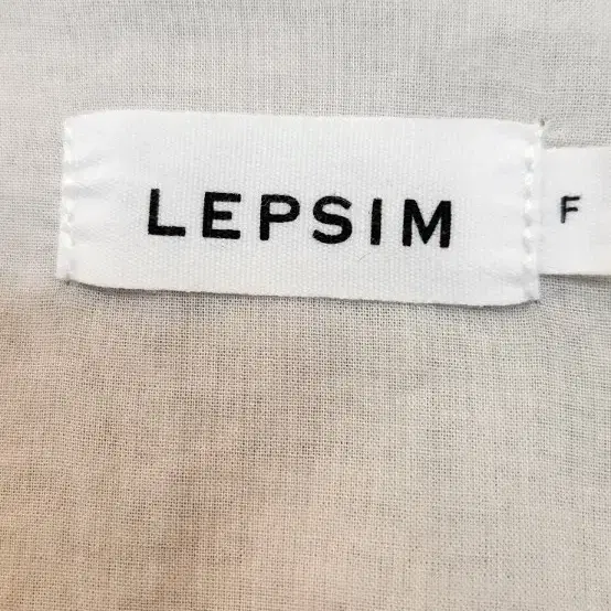 LEPSIM 면 100% 롱원피스