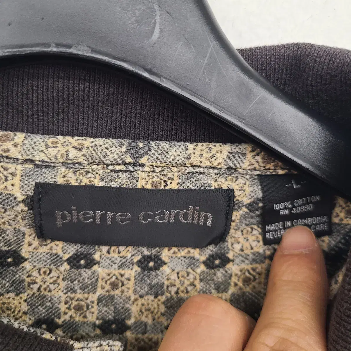 [110/XXL] Pierre cardin 패턴 반팔 카라티 팝니다.