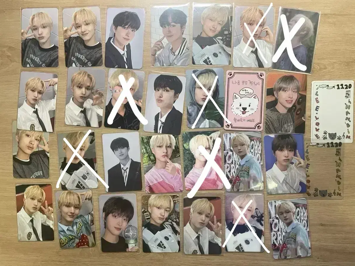 Price drop) fantasy boys photocard bulk sell lee hanbin zuu