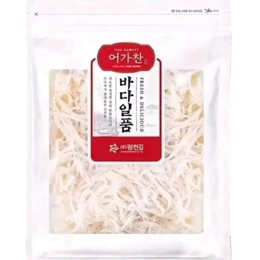 [무료배송] 어가찬 진미채 1KG 백진미채