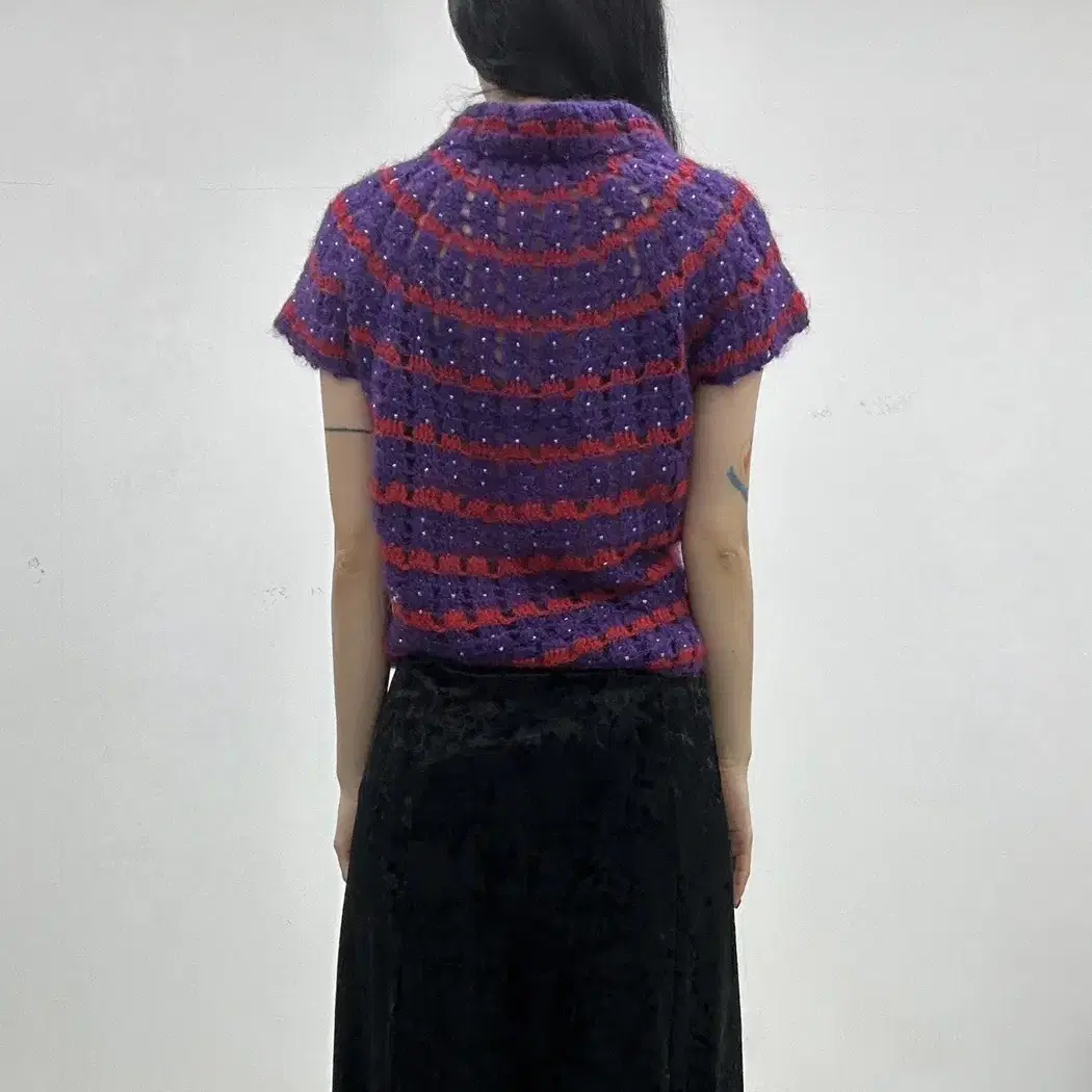 [꼼데가르송] wool knit bolero