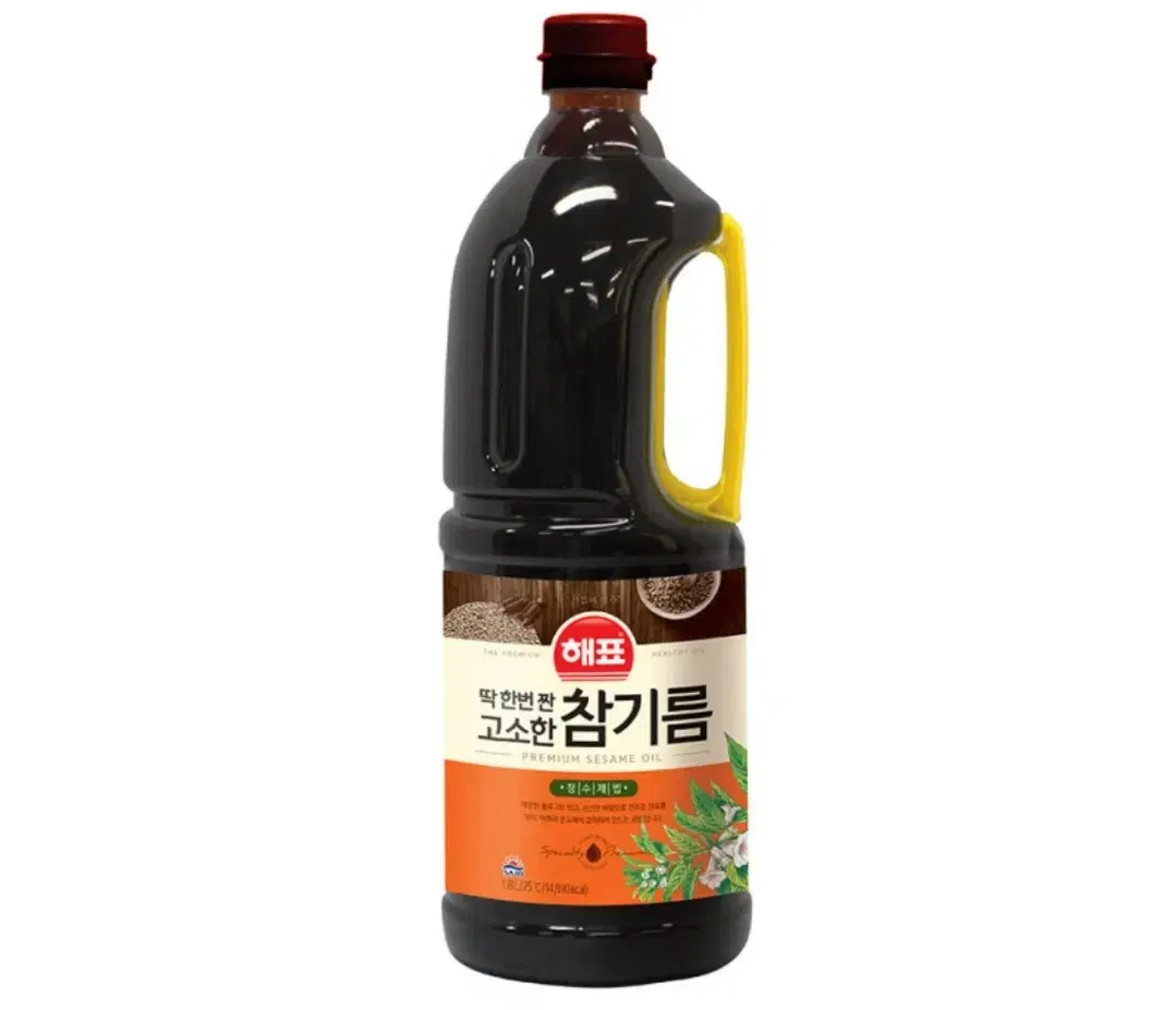 [무료배송] 해표 고소한 참기름 1.8L