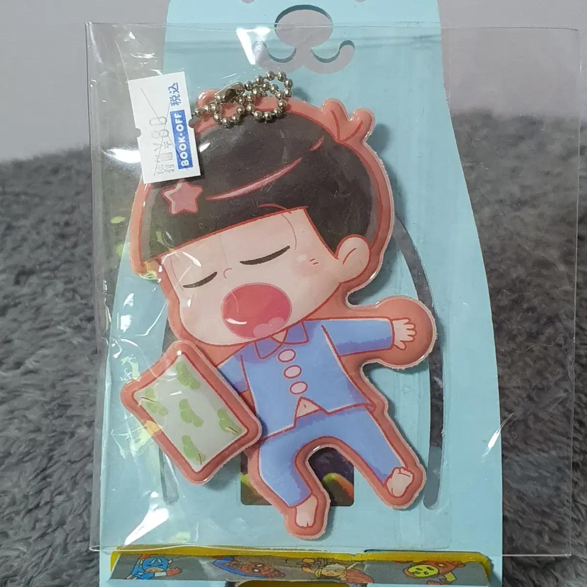 Osomatsu Statue Osomatsu Sextuplets keyring Epoxy Figure Gacha Unused New in box Hobby