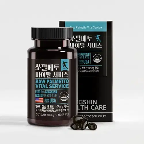 동신헬스케어 쏘팔메토 바이탈서비스 1,000mg x 60캡슐