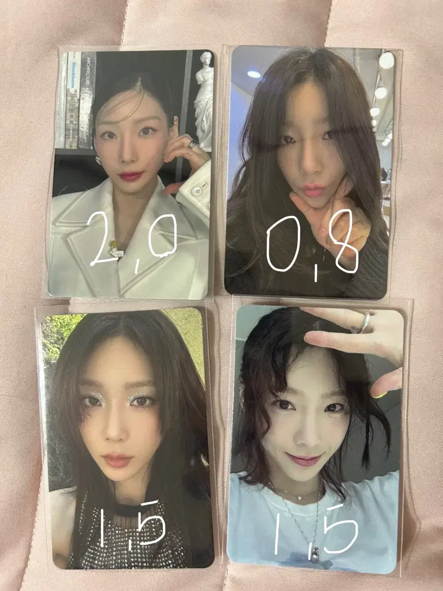 Taeyeon photocard sell (Oddcon Fortune, 2X unreleased photocard)