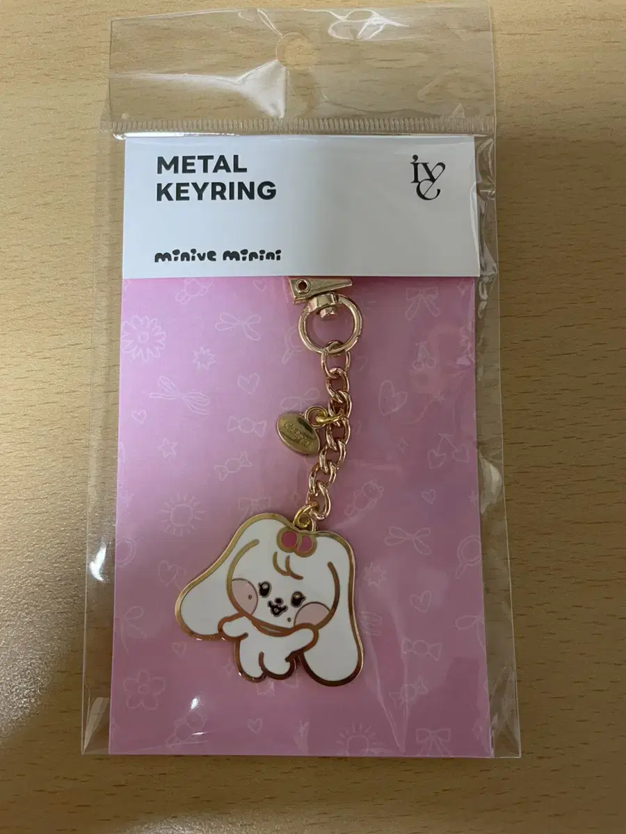 Ive switches pop up minive metal keyring jang wonyoung new unsealed