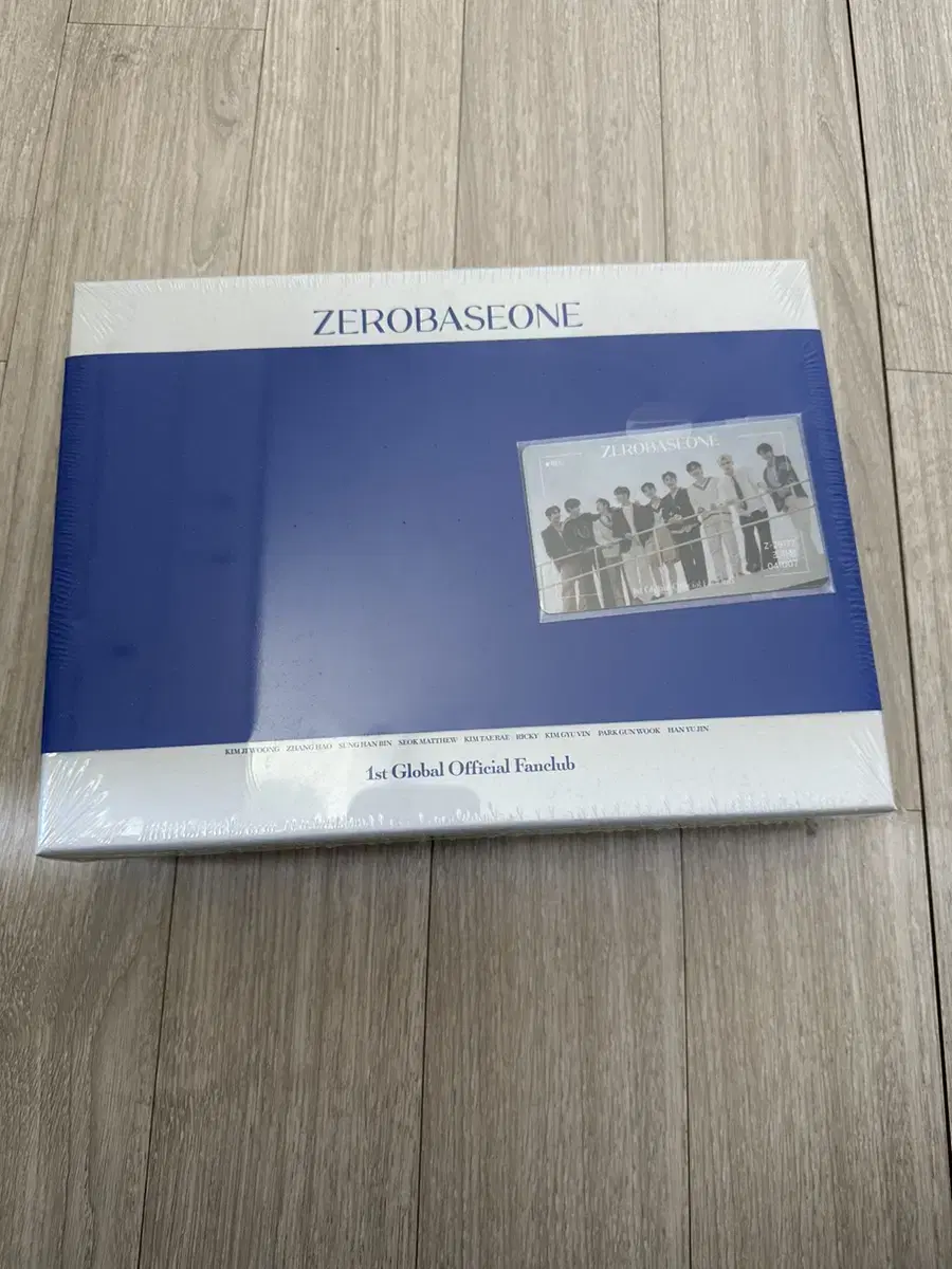 Zerobaseone zb1 Fan Club 1 kit wts photocard zhang hao sung hanbin Han Yujin