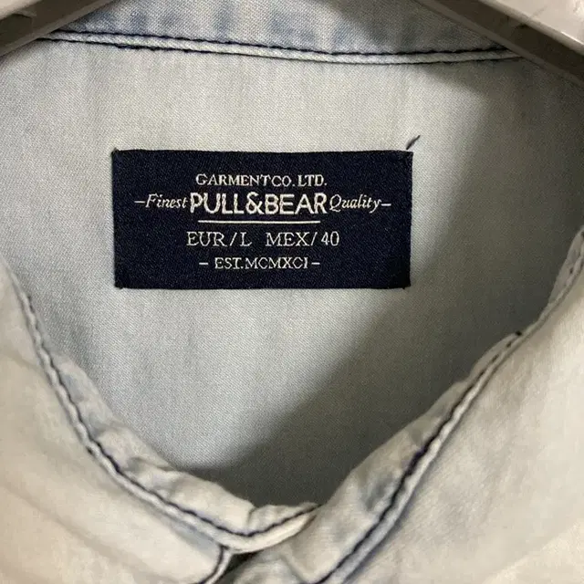 Pull&bear 풀앤베어 데님셔츠 청남방