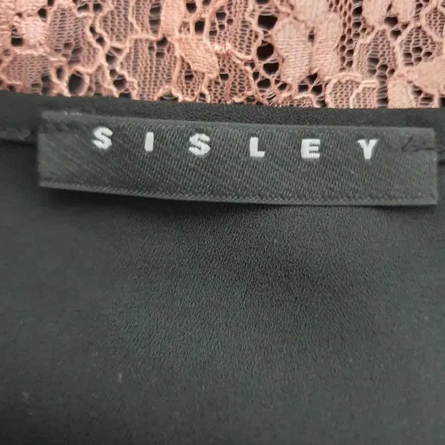 sisley 시슬리 레이어드 밴드나시 레이스 민소매탑 뷔스티에탑 xs~s