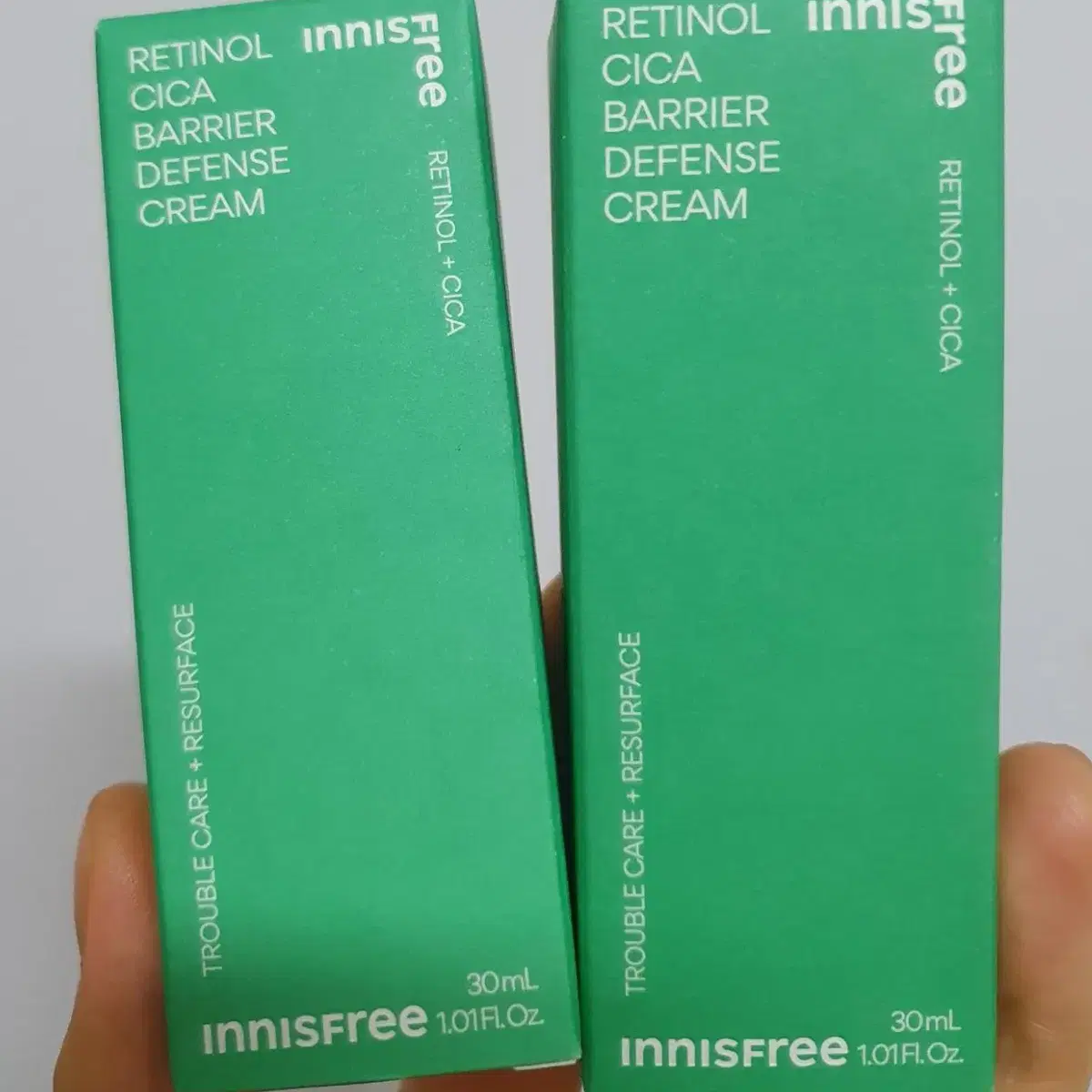 이니스프리 레티놀 시카 흔적 장벽 크림 30ml+30ml   2개 일괄