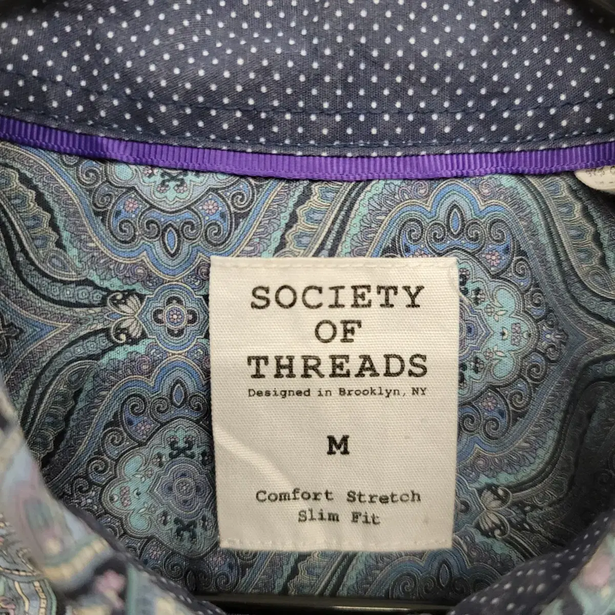 [95/M] SOCIETY OF THREADS 패턴 셔츠 팝니다.