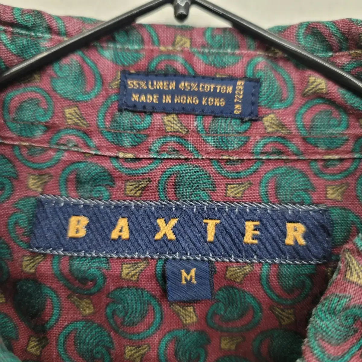 [100/L] BAXTER 패턴 셔츠 팝니다.