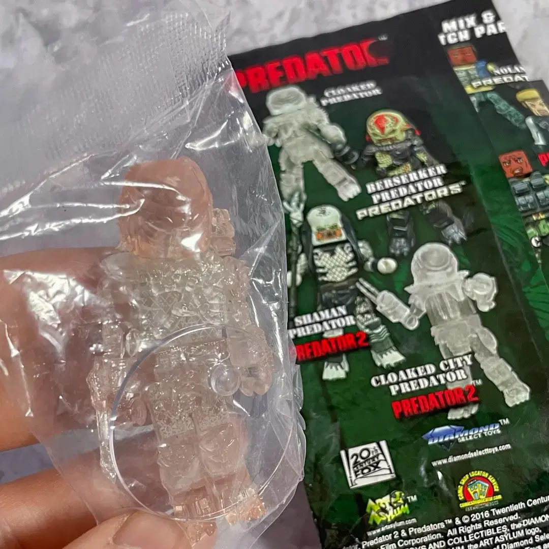 minimates clocked 정글헌터 미니메이츠