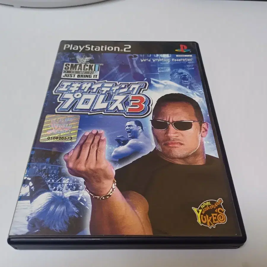 PS2,플스2)스맥다운 익사이팅프로레슬링3 일본판중고