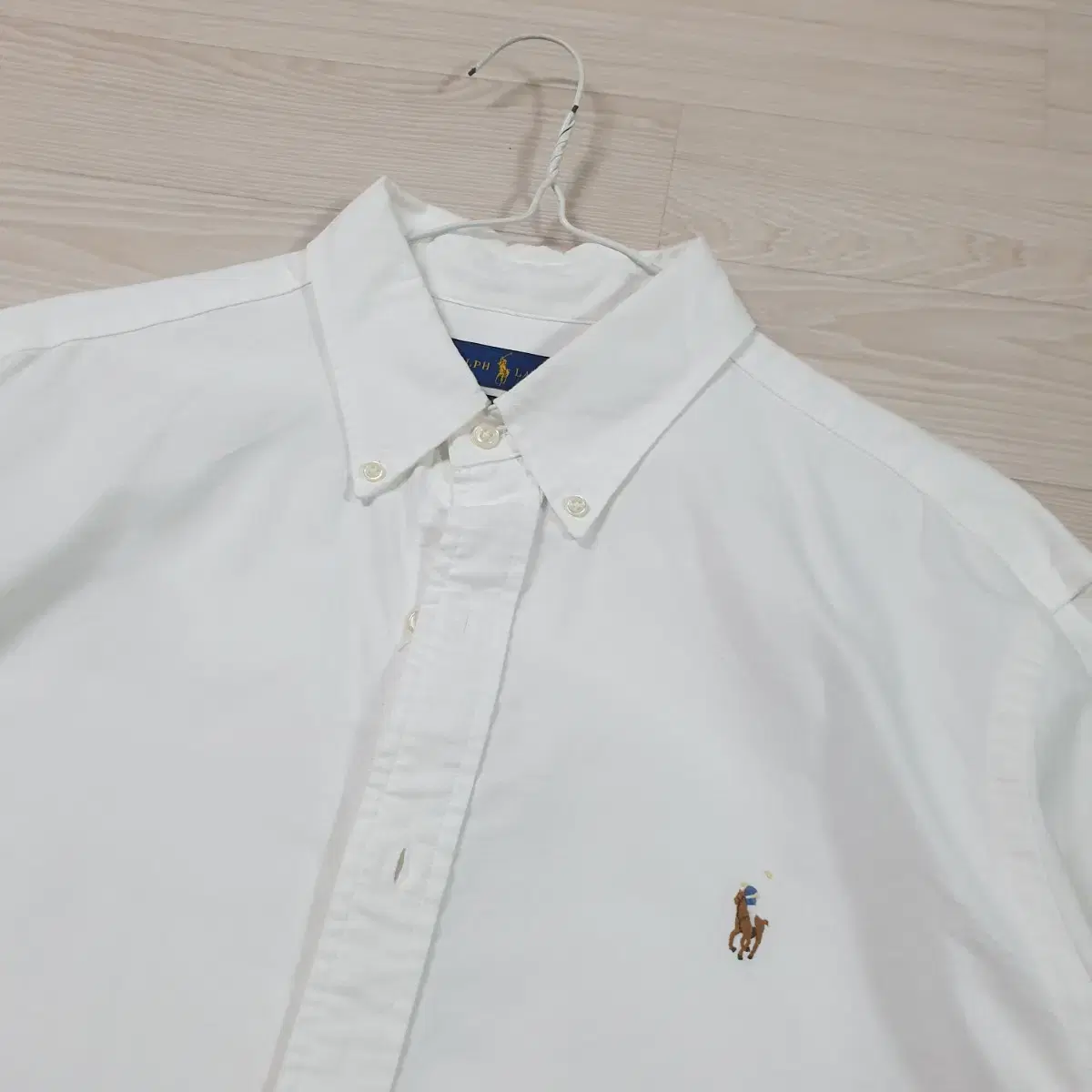 [QR] Polo Ralph Lauren _ 100% cotton _ Solid shirt (WS)