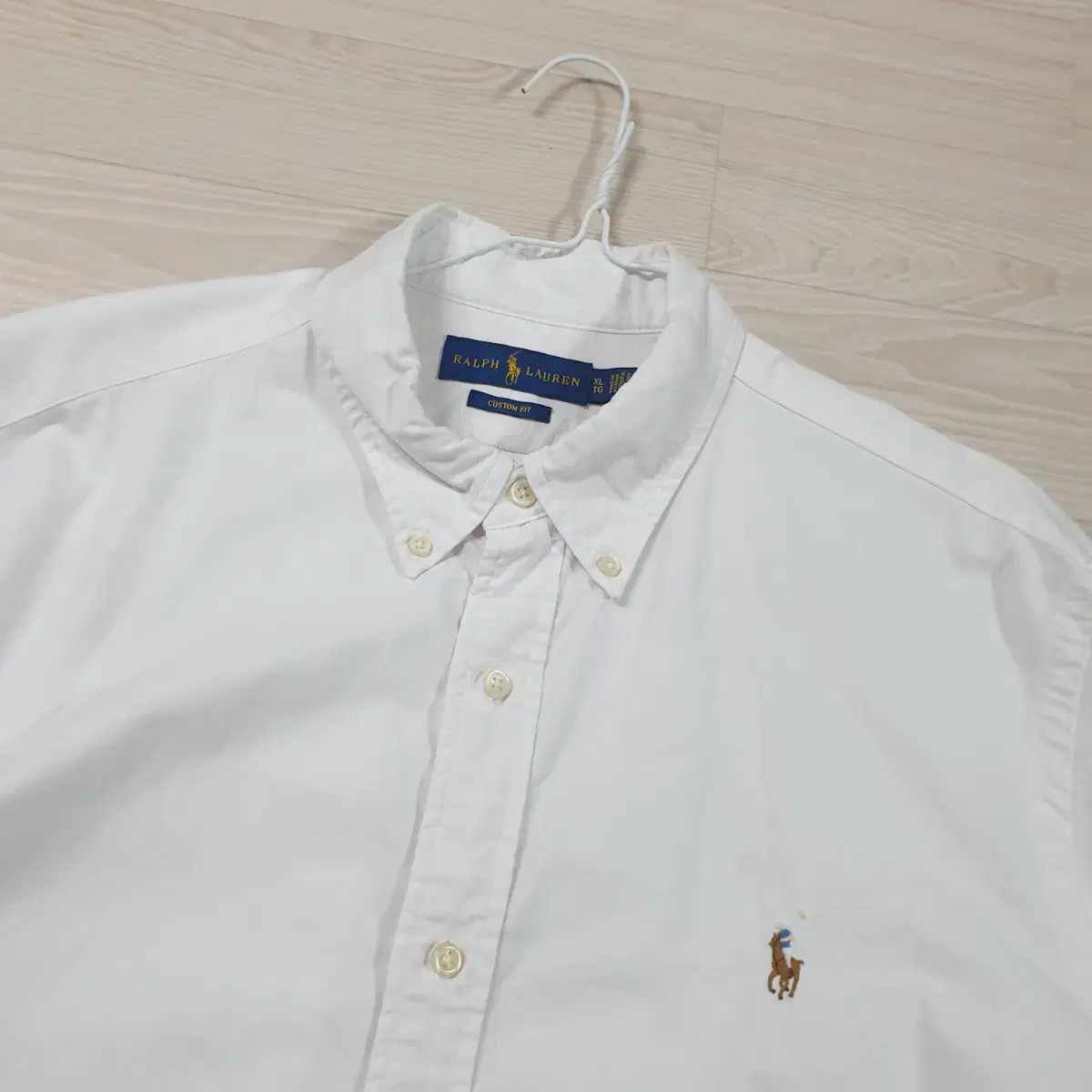 [QR] Polo Ralph Lauren _ 100% cotton _ Solid shirt (WS)