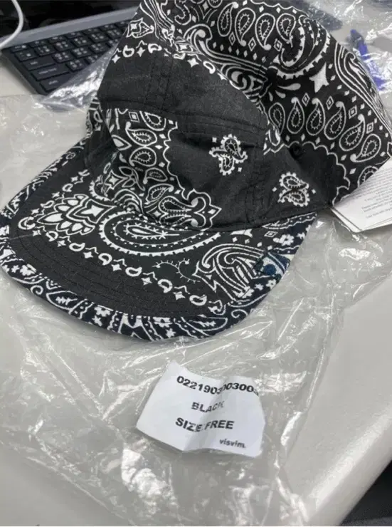 비즈빔21SS ICT BLK Bandana Cap Hat 반다나 모자