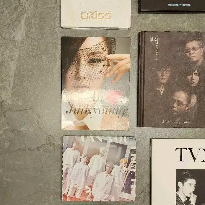 엑소, 소녀시대, 슈주, FX 등 K-pop 아이돌 앨범 CD 포토카드