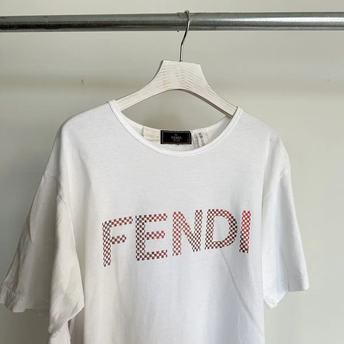 펜디 fendi 로고 여성 반팔 티셔츠