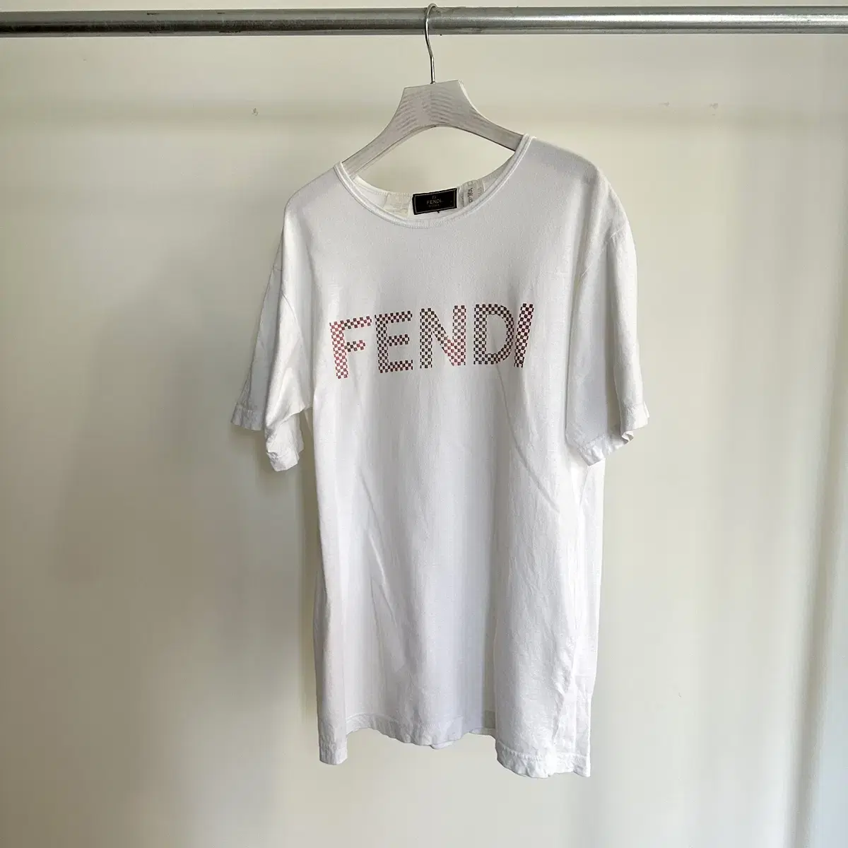 펜디 fendi 로고 여성 반팔 티셔츠