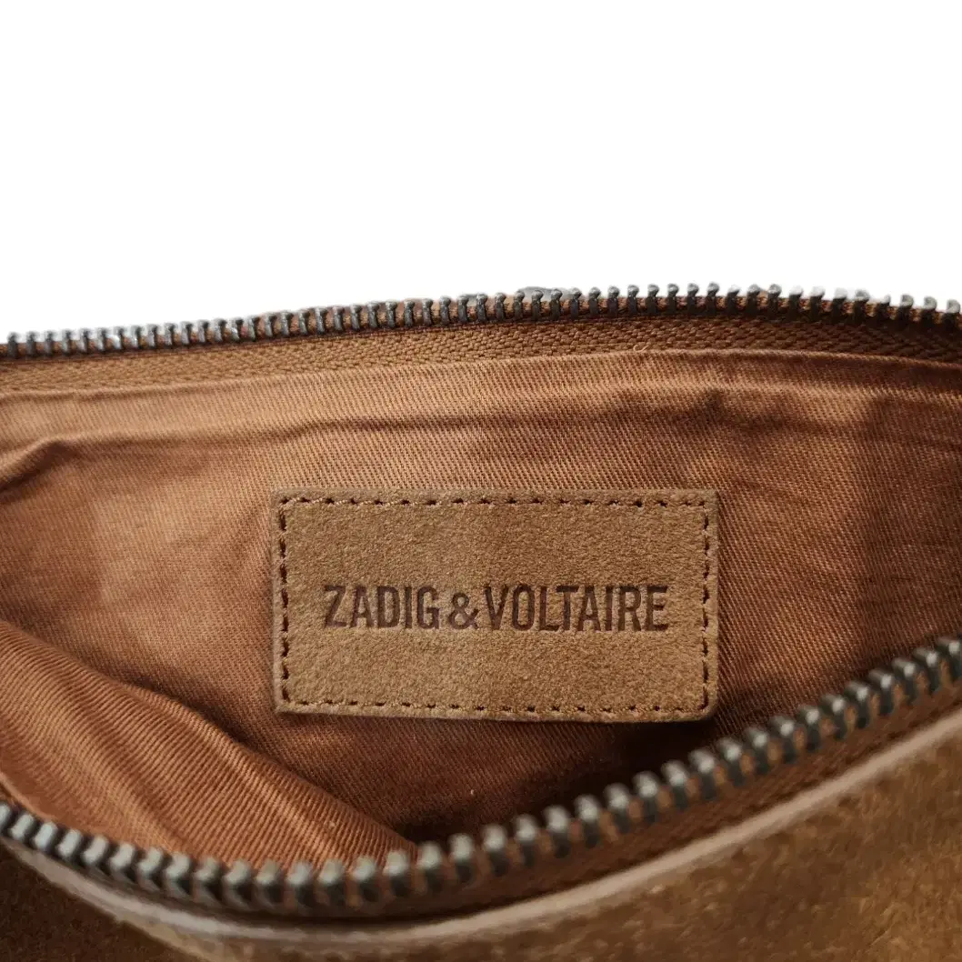 ZADIG&VOLTAIRE 쟈딕앤볼테르 소가죽 테슬 마나크로스백