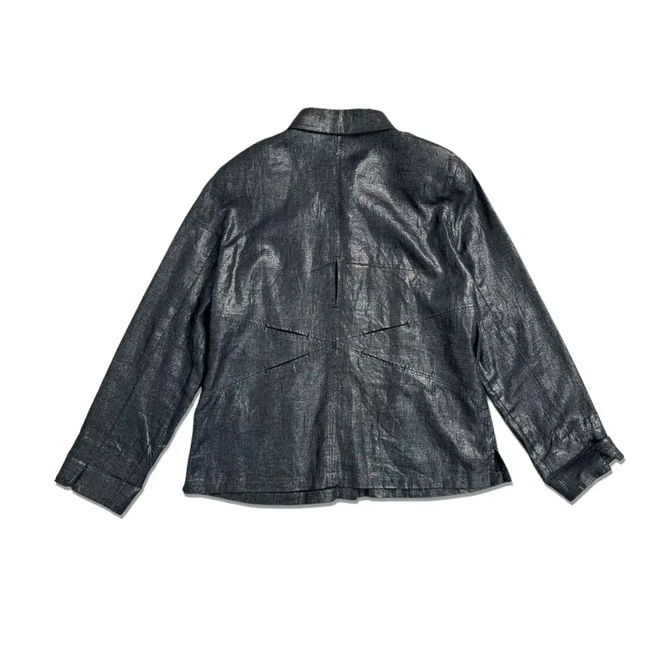 vintage glossy hemp jacket