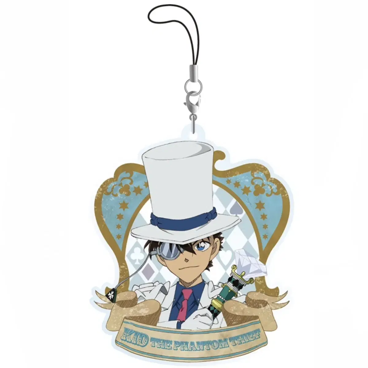 Unsealed Detective Conan the Barbarian acrylic Strap Sega Lottery Ticket