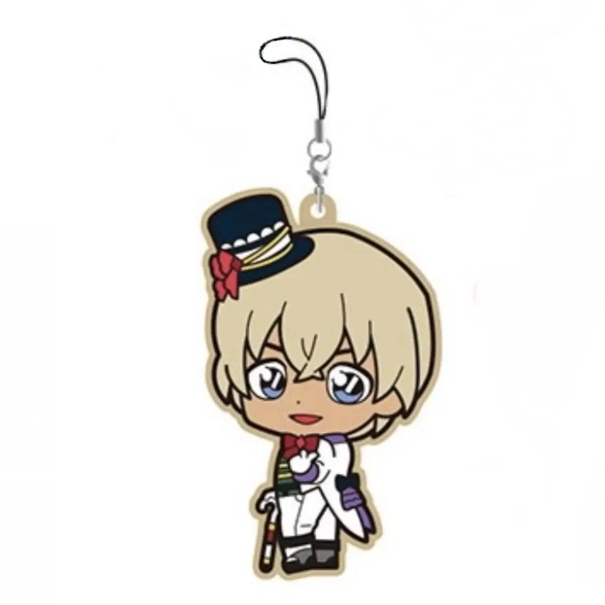 Unsealed Detective Conan Amuro Tooru Rubber Strap Sega Lottery Ticket