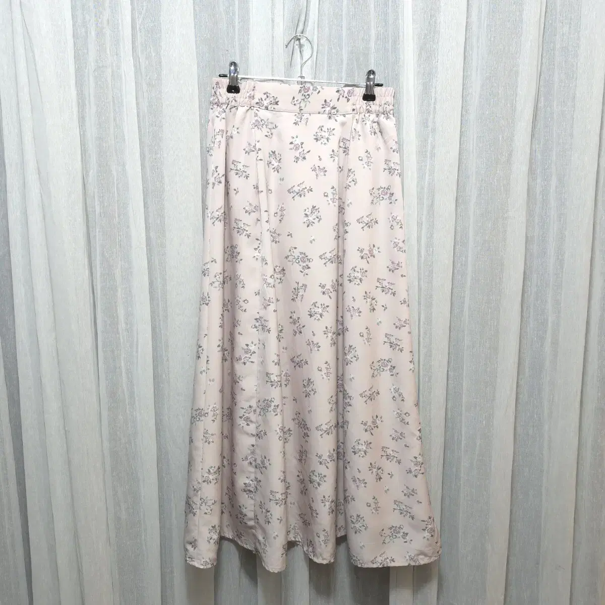 earth Waistband Floral pattern Pleated skirt Women's F S174