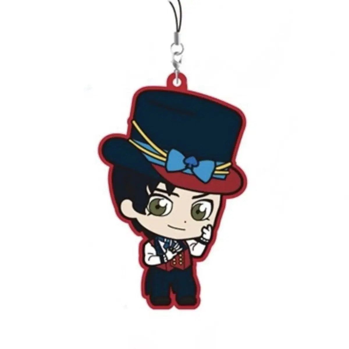 Unsealed Detective Conan Akai Shuichi Rubber Strap Sega Lottery Ticket