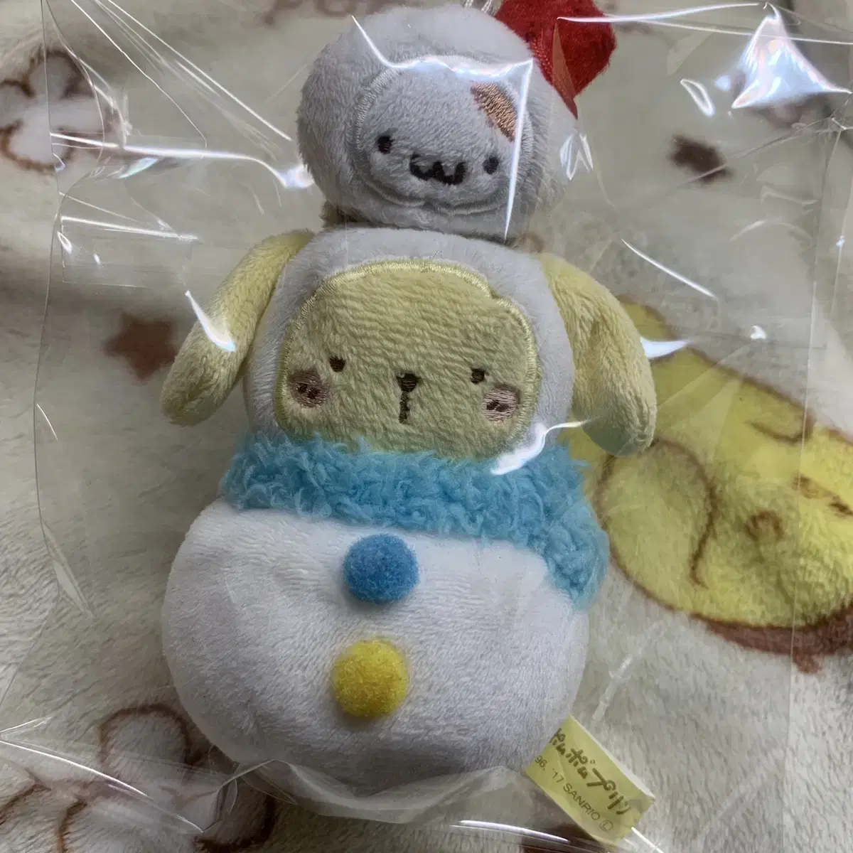 [Rare] Pompompurin Muffin Snowman Mascot