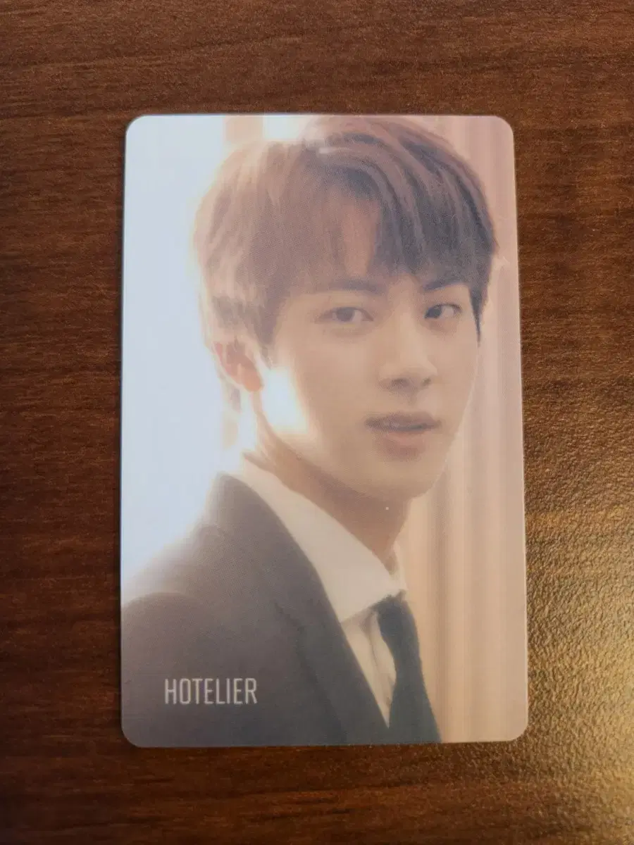 (Rare item)Bangtan BTS Biwol Limited Edition SeokjinJinDouble-sided photocardWill be transferred