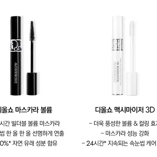 (정품) 디올쇼 맥시마이저 3D 속눈썹 세럼 10ml