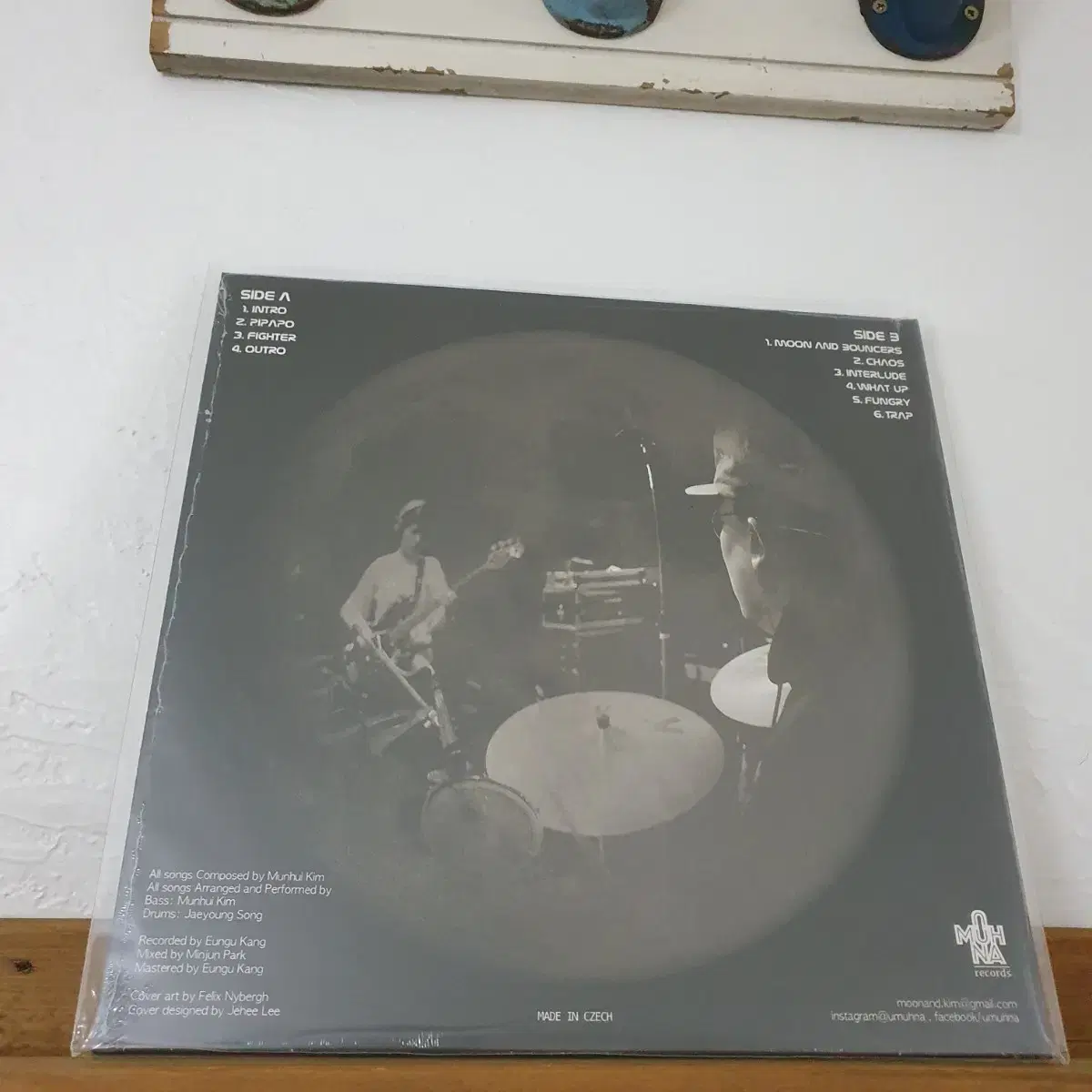 미개봉  Moon &  Bouncers  LP  2019레코드페어 한정반